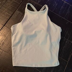 All in Motion Light Green high neck sports bra Tank Top small
